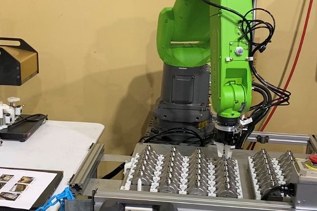 Work automation by robot